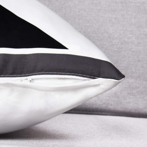 🆕⭐ Farmhouse black and white pillow cover set 4 - Picture 5 of 6